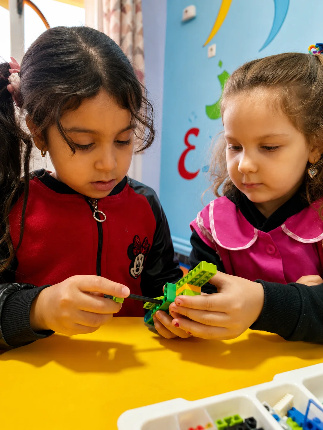 Apprentissage des grands curieux à la crèche Jardin des Fennecs à Tizi Ouzou